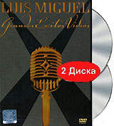 Luis Miguel: Grandes Exitos Videos (2 DVD) Формат: 2 DVD (NTSC) (Подарочное издание) (Digipak) Дистрибьютор: Торговая Фирма "Никитин" Региональные коды: 2, 3, 4, 5 Количество слоев: DVD-5 (1 инфо 12243m.